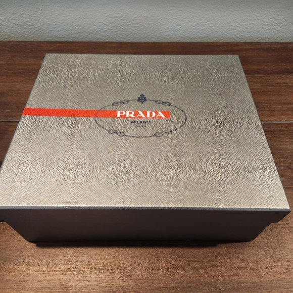 Prada Womens Brown Wedge Sandals, Size 35 - Picture 8 of 8